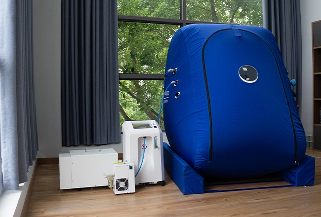 chambre souple hyperbare hbot  appareil domestique
